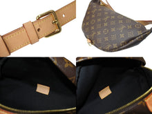 Load image into Gallery viewer, 極美品 LOUIS VUITTON ルイヴィトン ボディバッグ M43644 バムバッグ ブラウン モノグラムキャンバス 中古 4c069736