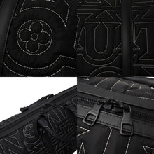 画像をギャラリービューアに読み込む, LOUIS VUITTON ルイヴィトン キーポルバンドリエール50 ボストンバッグ M21428 LVスノーカプセルコレクション ナイロン レザー 美品 中古 4c069825