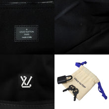 画像をギャラリービューアに読み込む, LOUIS VUITTON ルイヴィトン キーポルバンドリエール50 ボストンバッグ M21428 LVスノーカプセルコレクション ナイロン レザー 美品 中古 4c069825