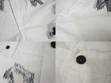 画像をギャラリービューアに読み込む, Endless Denim エンドレスデニム デニムパンツ 刺繍 ブラック ホワイト コットン サイズ34 4DA22EC3 美品 中古 4c069832