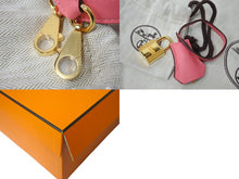 Load image into Gallery viewer, 極美品 HERMES エルメス ケリー25 2WAY ショルダーバッグ C刻印 ヴォースイフト ローズアザレ ゴールド金具 中古 4c700024