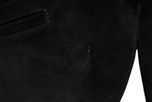 画像をギャラリービューアに読み込む, CHROME HEARTS クロムハーツ CLASSIC 2B SUD ベスト サイズM スエード クロスボールボタン シルバー925 カーフレザー 美品 中古 4c070155