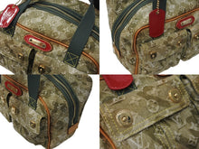 画像をギャラリービューアに読み込む, LOUIS VUITTON ルイヴィトン 08AW モノグラモフラージュ デニム ジャスミン ハンドバッグ M95772 カーキ 村上隆 廃盤 美品 中古 4c070269