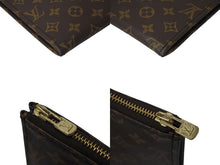 Load image into Gallery viewer, 極美品 LOUIS VUITTON ルイヴィトン クラッチバッグ ポッシュドキュマン モノグラムキャンバス ブラウン M53456 中古 4c070552