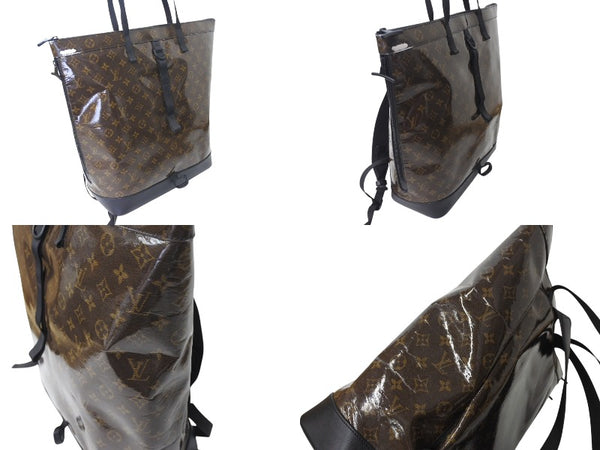 LOIUS VUITTON Zipped tote Monogram Glaze Backpack Monogram Glaze 2018AW M43890 Good Condition Used 4c070981