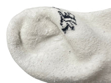 画像をギャラリービューアに読み込む, CHROME HEARTS クロムハーツ 靴下 ソックス ロゴ刺繍 イエロー FUCK YOU ホワイト コットン 良品 中古 4c071026