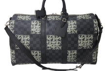 Load image into Gallery viewer, 新品同様 LOUIS VUITTON ルイヴィトン クリストファーネメス ボストンバッグ キーポル45バンドリエール N41573 中古 4c071180