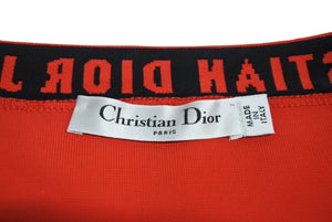 CHRISTIAN DIOR クリスチャンディオール ブリーフ ストレッチ レーヨン サイズS レッド レーヨン 美品 中古 4c071341