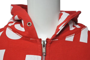 SUPREME シュプリーム Legal Business Hoodie リーガルビジネスパーカー 07AW レッド ホワイト M 美品 中古 4c074307