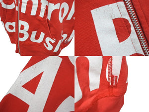 SUPREME シュプリーム Legal Business Hoodie リーガルビジネスパーカー 07AW レッド ホワイト M 美品 中古 4c074307