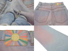 Load image into Gallery viewer, 極美品 CHANEL シャネル グラデーション ココマーク ワイドデニムパンツ ジーンズ P76361V68290 サイズ 34 中古 4c074510