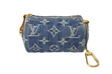 Load image into Gallery viewer, LOUIS VUITTON ルイヴィトン モノグラムデニム ミニ トゥルース スピーディPM M95082 ストラップ ブルー 中古 美品 4c069919