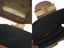 画像をギャラリービューアに読み込む, LOUIS VUITTON ルイヴィトン モノグラム リバース ドーフィーヌ ミニ ショルダーバッグ M45959 ブラウン モノグラムキャンバス レザー ゴールド金具 美品 中古 4c072831