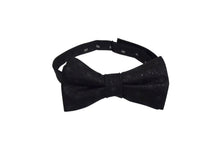 Load image into Gallery viewer, 新品未使用 CHANEL シャネル 蝶ネクタイ リボンタイ チョーカー ココマーク キルティングデザイン シルク ブラック 中古 4c075580