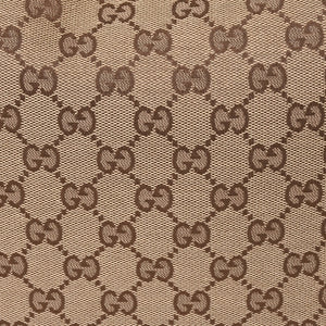 GUCCI グッチ GGキャンバス ショルダーバッグ 153010 ワンショルダー セミレザー カーキベージュ 白 アイボリー 4a000269