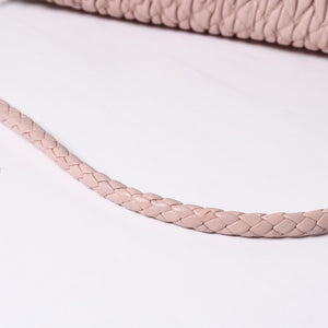 Very good condition MIUMIU Matelasse one shoulder bag RP0233 Nappa leather Bijou chain Pink Silver hardware Used 4a000514