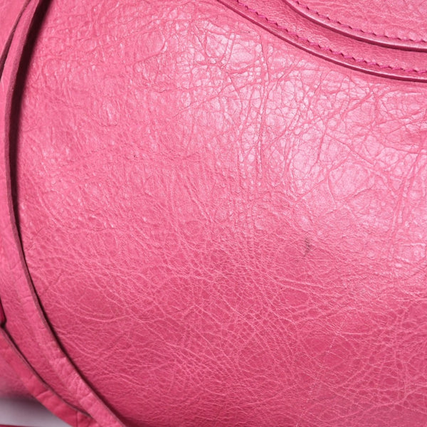 BALENCIAGA Giant City Balenciaga Giant City 2WAY bag 235216 Leather Pink Silver hardware Good condition Used 4a000150