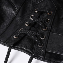 画像をギャラリービューアに読み込む, 極美品 CHROME HEARTS クロムハーツ JJ DEAN JJ ディーン ダガージップ ライダース レザージャケット サイズS ブラック 中古 4a000613
