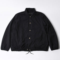 Like new CHROME HEARTS RIGGINS FBRC Nylon Coach Jacket Black Polyester Nylon Print Size XL Used 4a000683