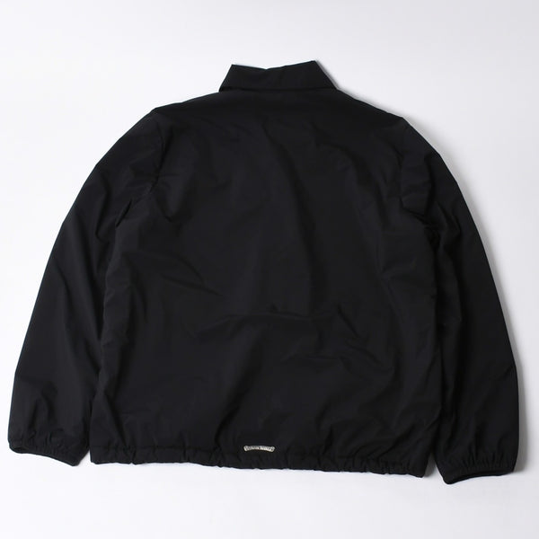 Like new CHROME HEARTS RIGGINS FBRC Nylon Coach Jacket Black Polyester Nylon Print Size XL Used 4a000683