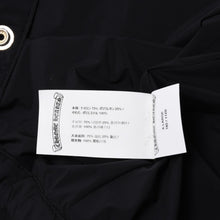 画像をギャラリービューアに読み込む, 新品同様 CHROME HEARTS クロムハーツ RIGGINS FBRC ナイロン コーチ ジャケット ブラック ポリエステル ナイロン プリント サイズXL 中古 4a000683