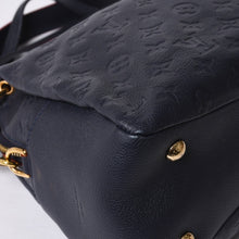 画像をギャラリービューアに読み込む, LOUIS VUITTON ルイヴィトン モノグラム ネイビー M43721 ポンテュPM マリーヌルージュ トートバッグ アンプラント 美品 中古 4a000474