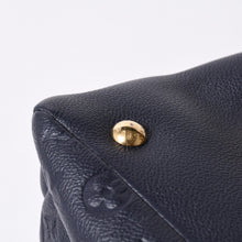 画像をギャラリービューアに読み込む, LOUIS VUITTON ルイヴィトン モノグラム ネイビー M43721 ポンテュPM マリーヌルージュ トートバッグ アンプラント 美品 中古 4a000474