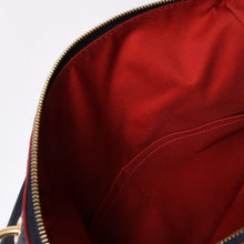 画像をギャラリービューアに読み込む, LOUIS VUITTON ルイヴィトン モノグラム ネイビー M43721 ポンテュPM マリーヌルージュ トートバッグ アンプラント 美品 中古 4a000474