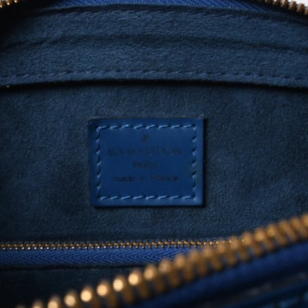 LOUIS VUITTON Pont Neuf Handbag M52055 Epi Leather Blue Made in France Gold Hardware Good Condition Used 4a000745