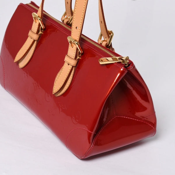 LOUIS VUITTON Handbag M93507 Rosewood Avenue Vernis Red Good Condition Used 4a000872