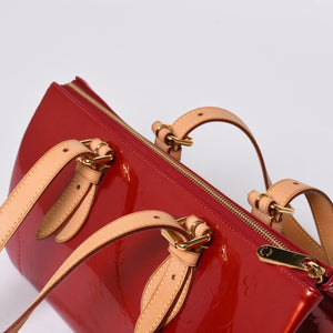 LOUIS VUITTON Handbag M93507 Rosewood Avenue Vernis Red Good Condition Used 4a000872