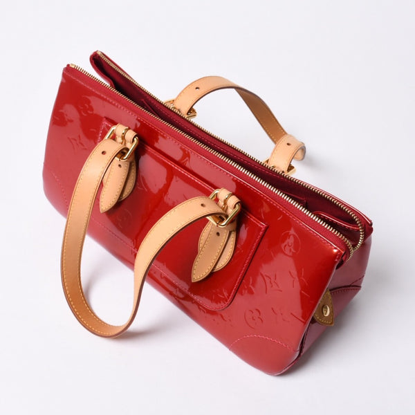 LOUIS VUITTON Handbag M93507 Rosewood Avenue Vernis Red Good Condition Used 4a000872