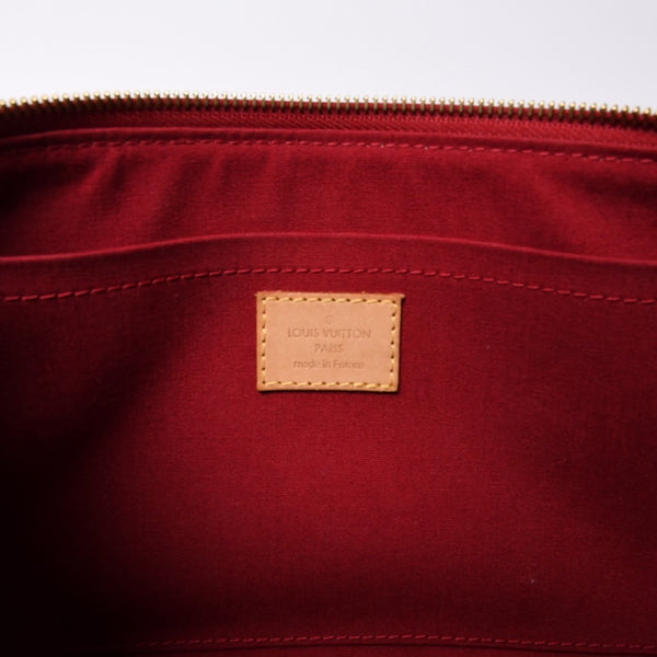 LOUIS VUITTON Handbag M93507 Rosewood Avenue Vernis Red Good Condition Used 4a000872