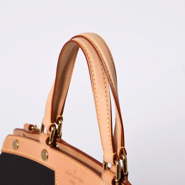 Very Good Condition LOUIS VUITTON Monogram Vernis Blair MM M91619 2WAY Handbag Amarant Gold Hardware Used 4a000732