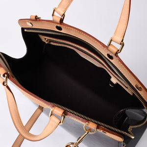 Very Good Condition LOUIS VUITTON Monogram Vernis Blair MM M91619 2WAY Handbag Amarant Gold Hardware Used 4a000732