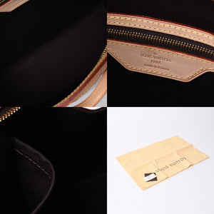 Very Good Condition LOUIS VUITTON Monogram Vernis Blair MM M91619 2WAY Handbag Amarant Gold Hardware Used 4a000732