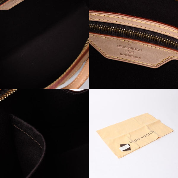 Very Good Condition LOUIS VUITTON Monogram Vernis Blair MM M91619 2WAY Handbag Amarant Gold Hardware Used 4a000732