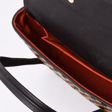 画像をギャラリービューアに読み込む, LOUIS VUITTON ルイヴィトン ライオン ハンドバッグ M92131 ブラウン レザー ダミエソバージュ ゴールド金具 美品 中古 4a000763