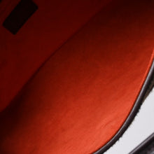 画像をギャラリービューアに読み込む, LOUIS VUITTON ルイヴィトン ライオン ハンドバッグ M92131 ブラウン レザー ダミエソバージュ ゴールド金具 美品 中古 4a000763