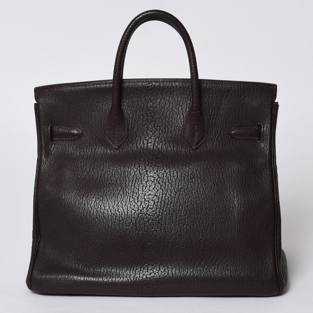 極美品 エルメス HERMES オータクロア 32 ハンドバッグ シェーブル ハバナ ゴールド金具 レディース □E刻印中古 4a000975