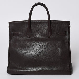 極美品 エルメス HERMES オータクロア 32 ハンドバッグ シェーブル ハバナ ゴールド金具 レディース □E刻印中古 4a000975