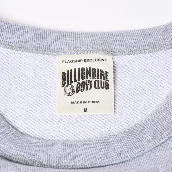 New and unused BILLIONAIRE BOYS CLUB Casanova Boys Club Gray White Sweatshirt Crew Neck Sweatshirt M Size Used 4a008100