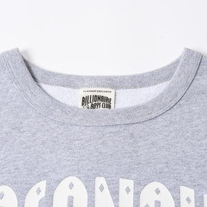 New and unused item BILLIONAIRE BOYS CLUB Casanova Boys Club Gray White Sweatshirt Crew Neck Sweatshirt L Size Used 4a008101