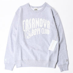 New and unused item BILLIONAIRE BOYS CLUB Casanova Boys Club Gray White Sweatshirt Crew Neck Sweatshirt S Size Used 4a008098