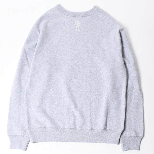 New and unused item BILLIONAIRE BOYS CLUB Casanova Boys Club Gray White Sweatshirt Crew Neck Sweatshirt S Size Used 4a008098