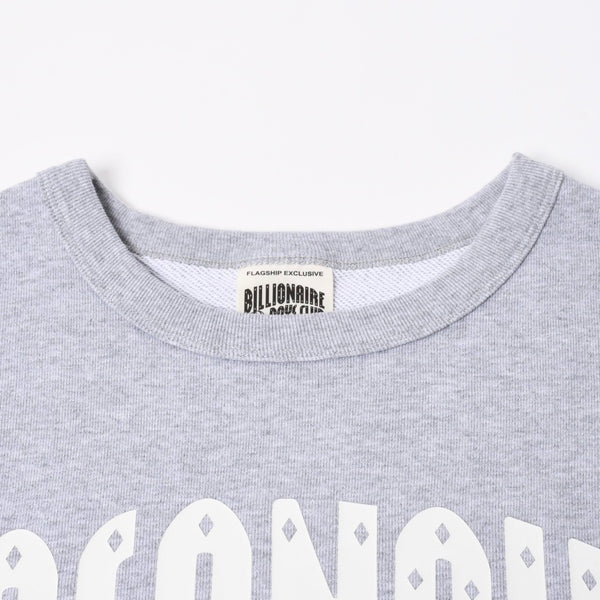 New and unused item BILLIONAIRE BOYS CLUB Casanova Boys Club Gray White Sweatshirt Crew Neck Sweatshirt S Size Used 4a008098
