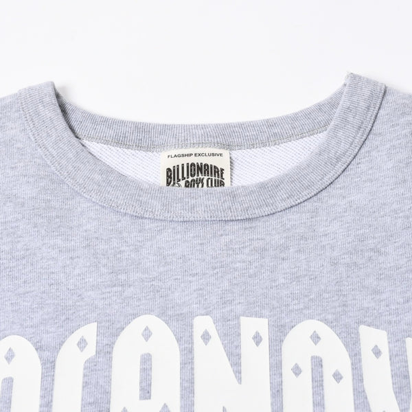 New and unused item BILLIONAIRE BOYS CLUB Casanova Boys Club Gray White Sweatshirt Crew Neck Sweatshirt S Size Used 4a008098