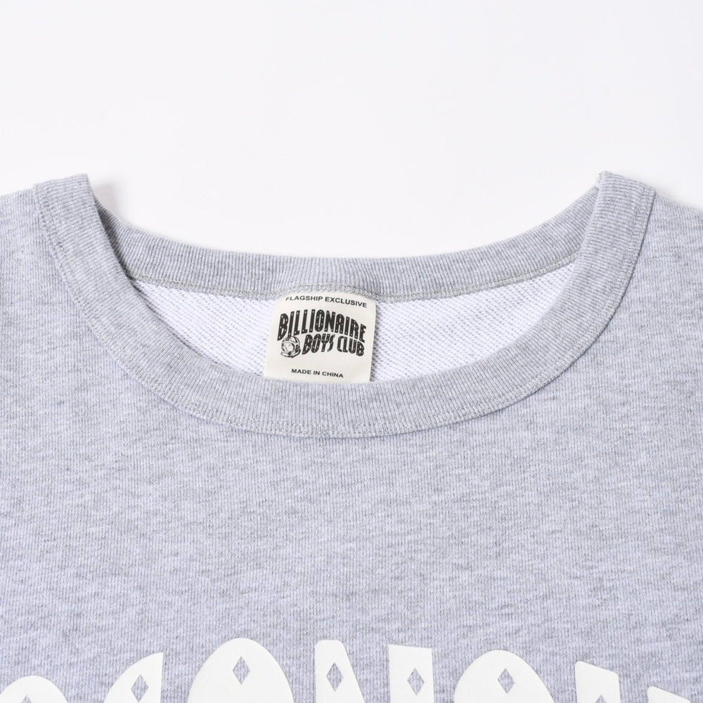 【XXLサイズ】新品未使用品 BILLIONAIRE BOYS CLUB カサノバボーイズクラブ グレー ホワイト トレーナー クルーネックトレーナー 4a008111