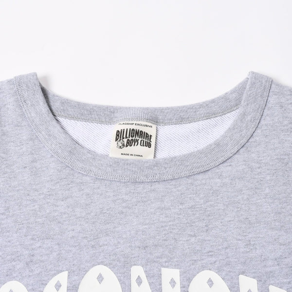 New and unused BILLIONAIRE BOYS CLUB Casanova Boys Club Gray White Sweatshirt Crew Neck Sweatshirt XXL Size Used 4a008111