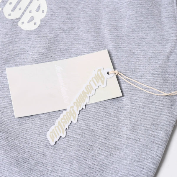 New and unused BILLIONAIRE BOYS CLUB Casanova Boys Club Gray White Sweatshirt Crew Neck Sweatshirt XXL Size Used 4a008111